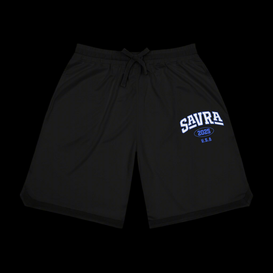 “SAVRA USA” SHORT PANTS (BLACK)