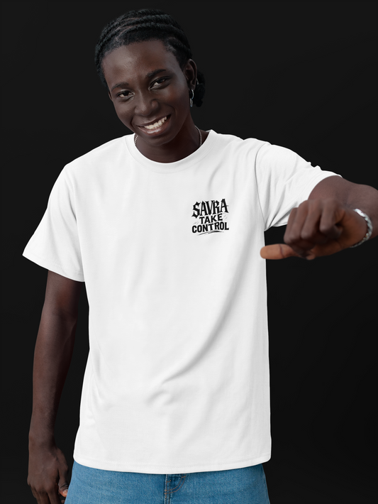 “MAFIA SAVRA” T-SHIRT (WHITE)