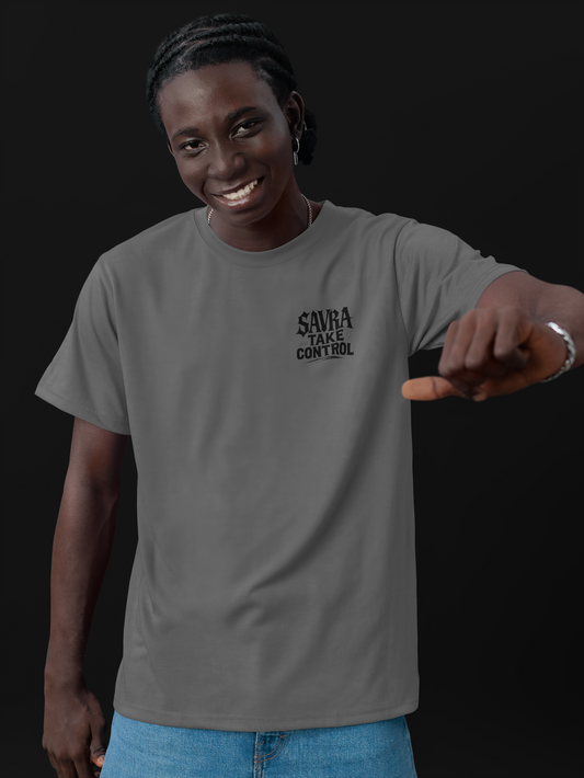 “MAFIA SAVRA” T-SHIRT (GREY)