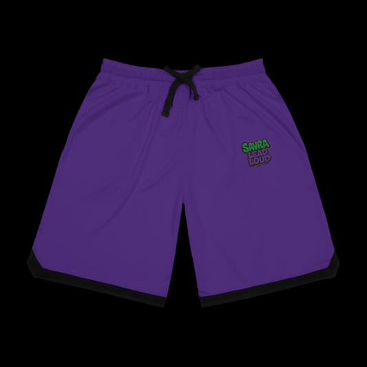 “SAVRA LEAD LOUD” SHORT PANTS (PURPLE)