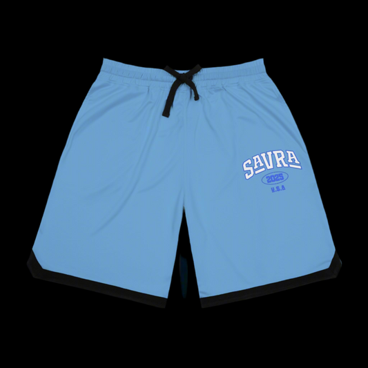 “SAVRA USA” SHORT PANTS (LIGHT BLUE)